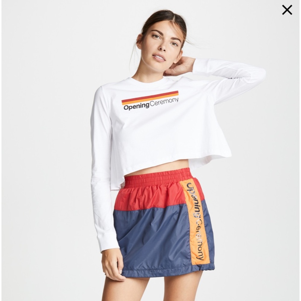 Opening Ceremony Windbreaker Skirt
